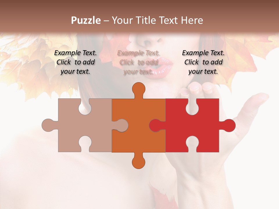 Lifestyles Lipstisk Seasons PowerPoint Template