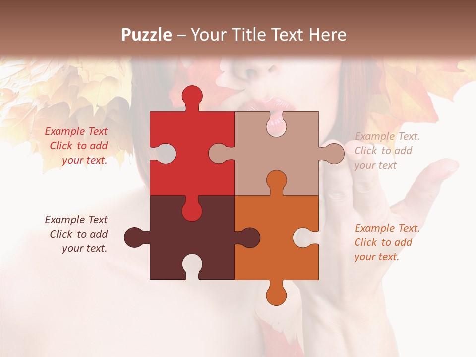 Lifestyles Lipstisk Seasons PowerPoint Template