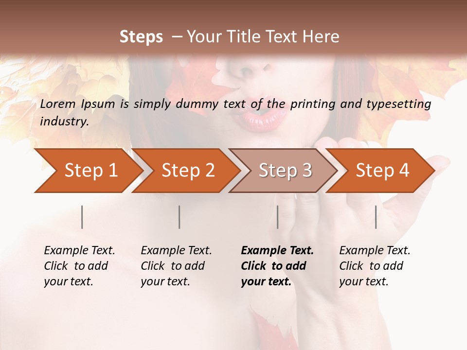 Lifestyles Lipstisk Seasons PowerPoint Template