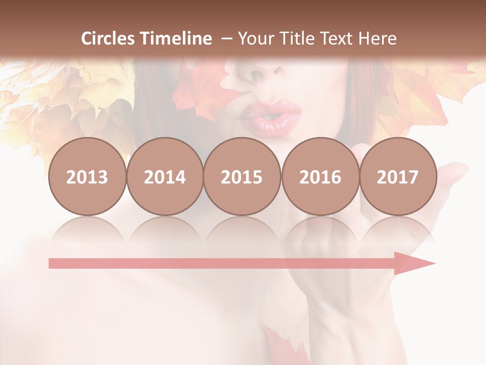Lifestyles Lipstisk Seasons PowerPoint Template