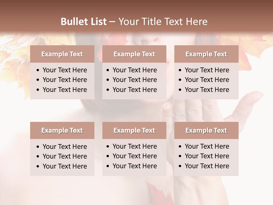 Lifestyles Lipstisk Seasons PowerPoint Template