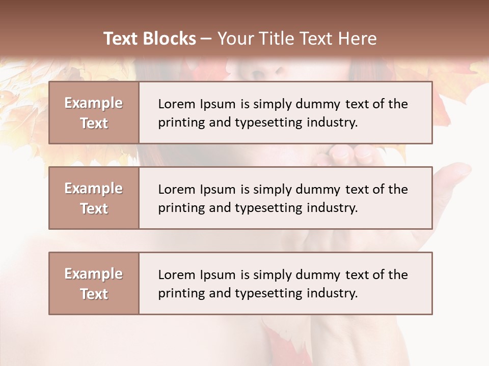 Lifestyles Lipstisk Seasons PowerPoint Template