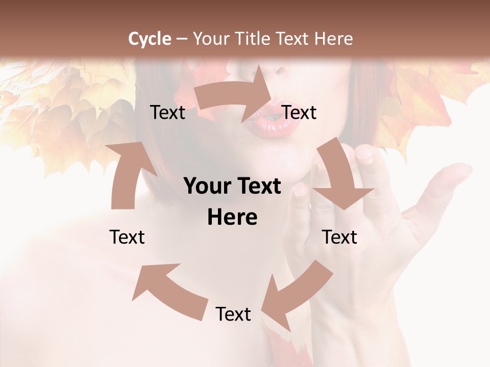 Lifestyles Lipstisk Seasons PowerPoint Template