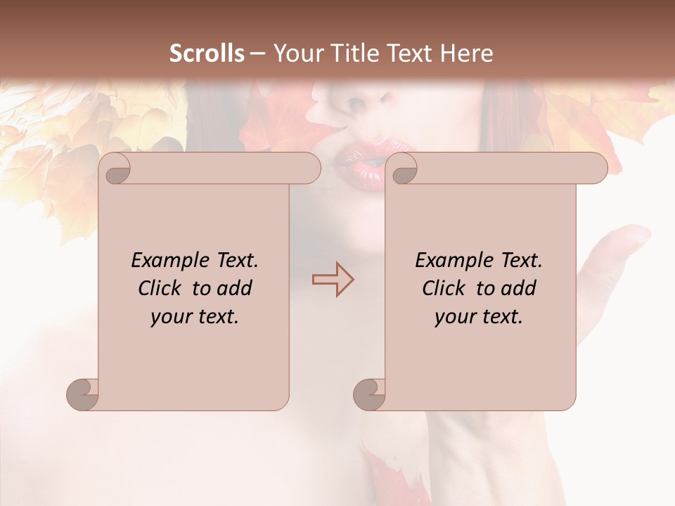 Lifestyles Lipstisk Seasons PowerPoint Template