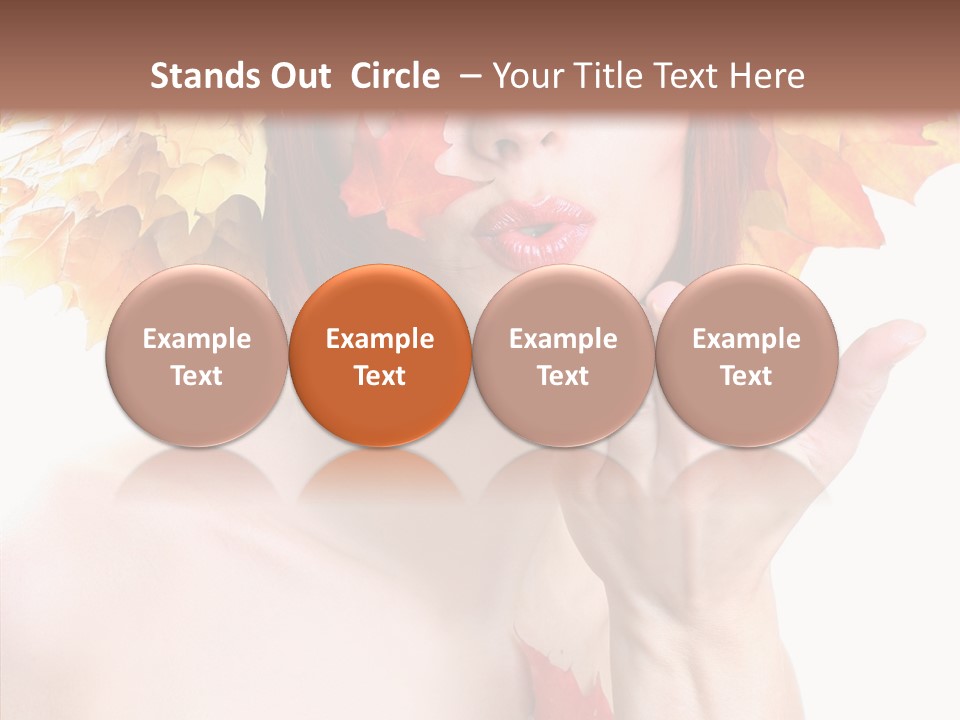 Lifestyles Lipstisk Seasons PowerPoint Template