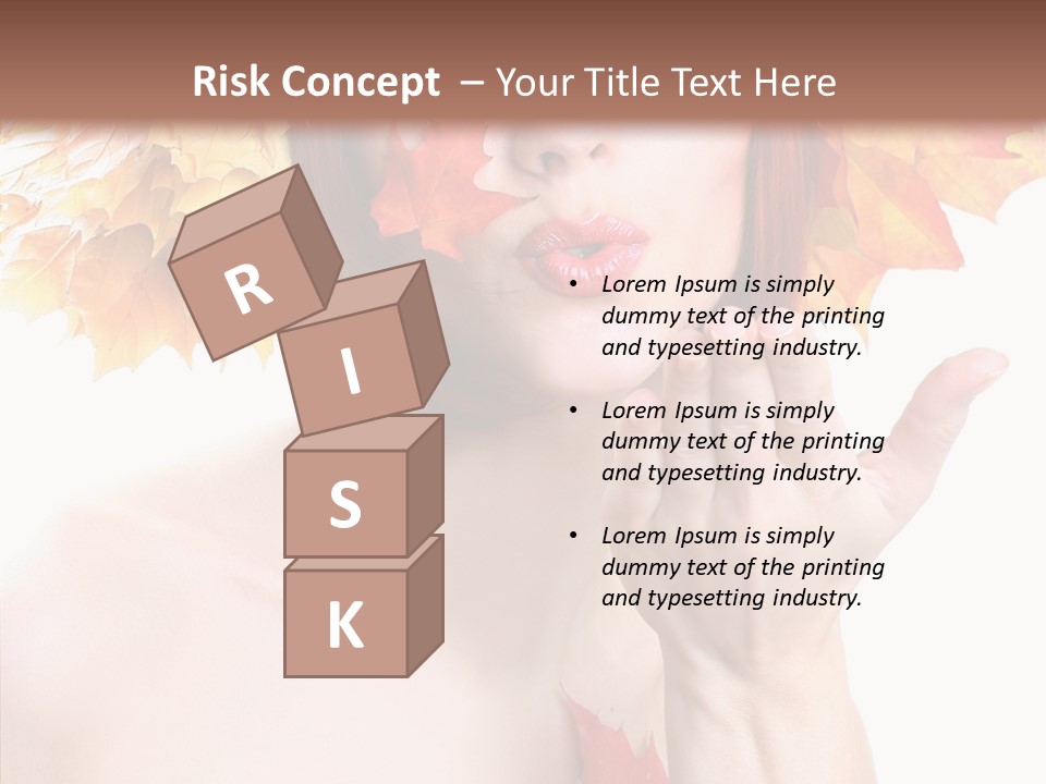 Lifestyles Lipstisk Seasons PowerPoint Template