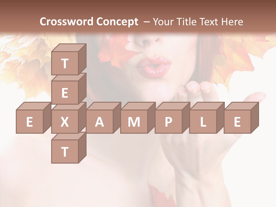 Lifestyles Lipstisk Seasons PowerPoint Template