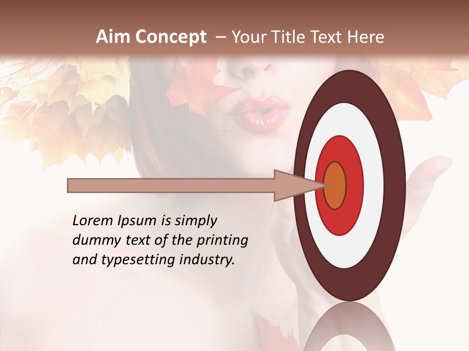 Lifestyles Lipstisk Seasons PowerPoint Template