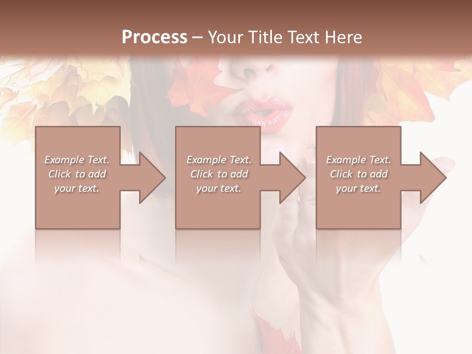 Lifestyles Lipstisk Seasons PowerPoint Template