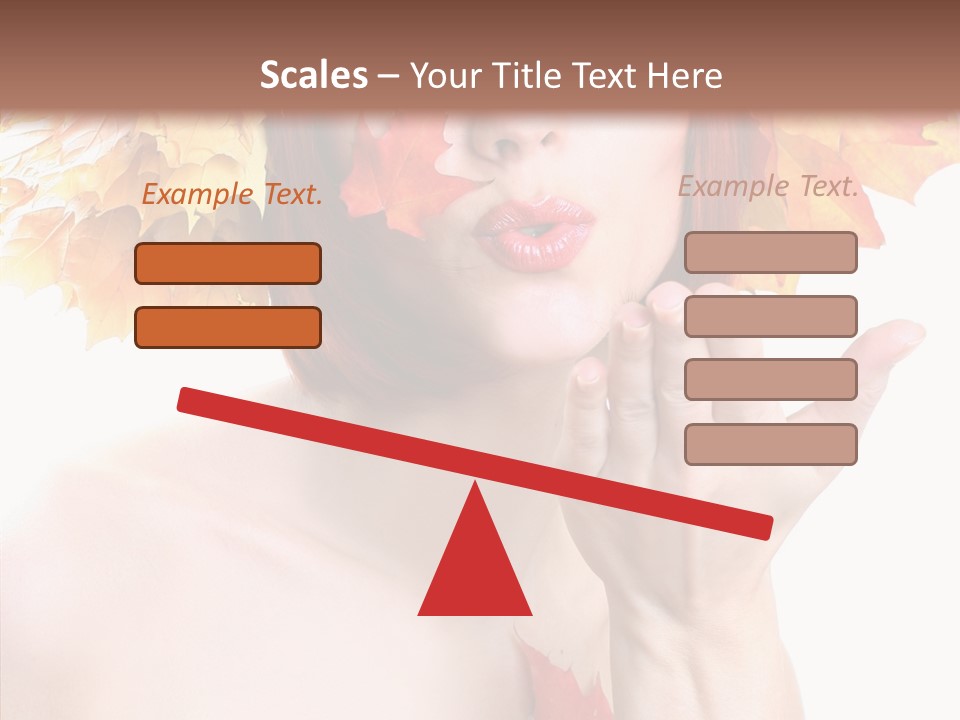 Lifestyles Lipstisk Seasons PowerPoint Template