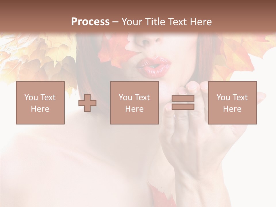 Lifestyles Lipstisk Seasons PowerPoint Template