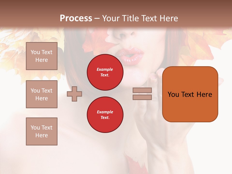 Lifestyles Lipstisk Seasons PowerPoint Template