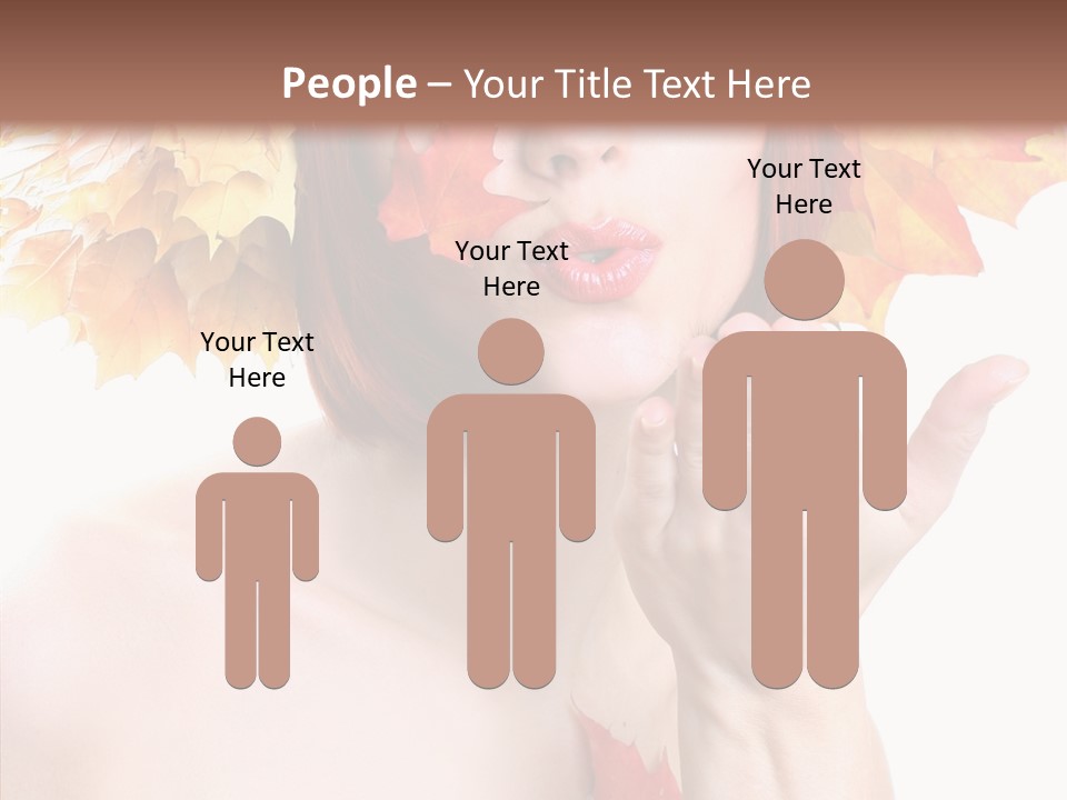 Lifestyles Lipstisk Seasons PowerPoint Template