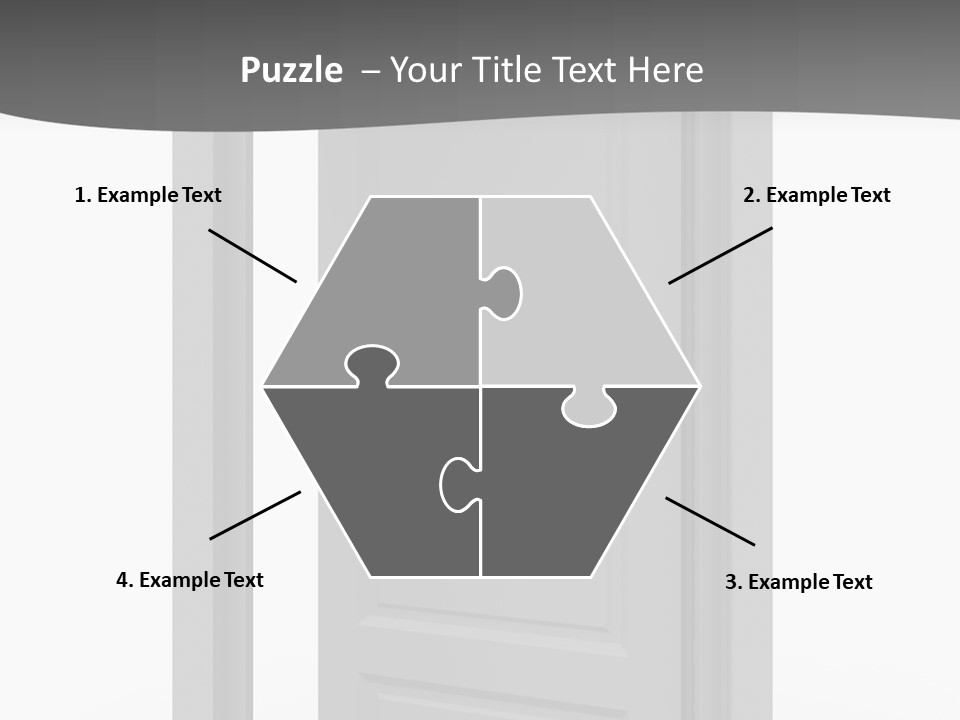 Way Entrance Open PowerPoint Template