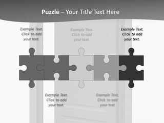 Way Entrance Open PowerPoint Template