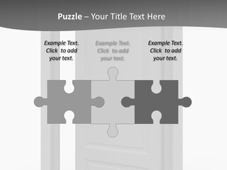 Way Entrance Open PowerPoint Template