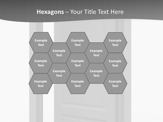 Way Entrance Open PowerPoint Template