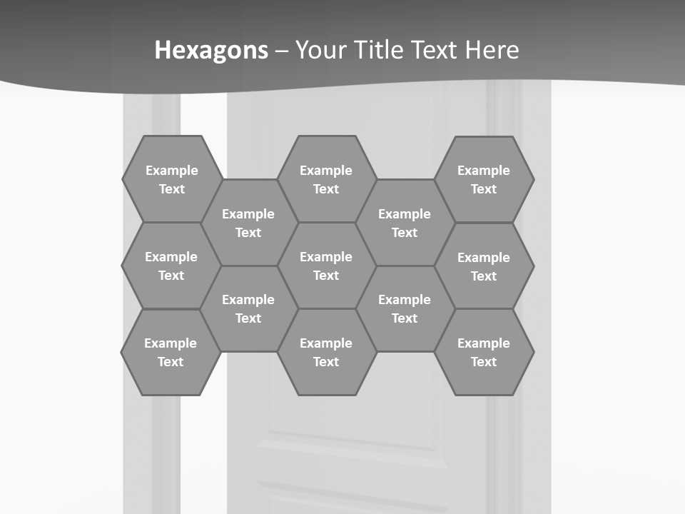 Way Entrance Open PowerPoint Template