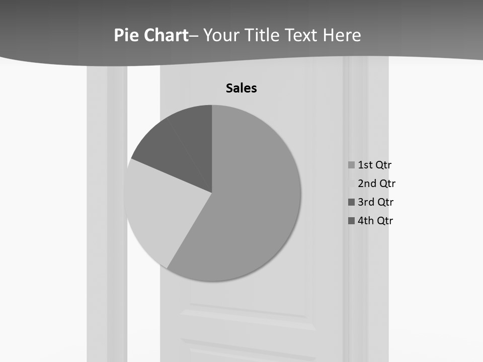 Way Entrance Open PowerPoint Template