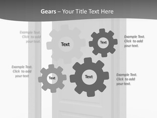 Way Entrance Open PowerPoint Template