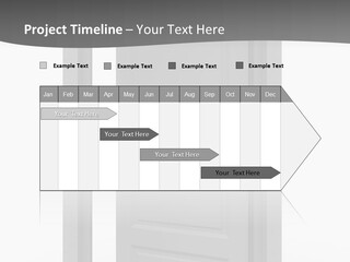 Way Entrance Open PowerPoint Template
