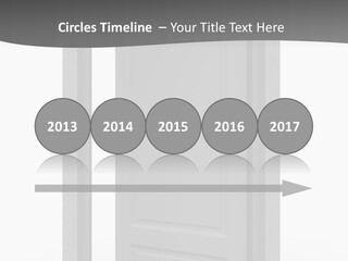 Way Entrance Open PowerPoint Template