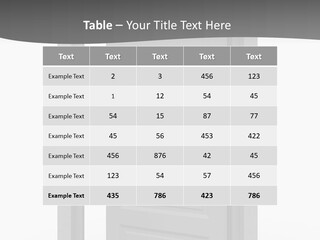 Way Entrance Open PowerPoint Template