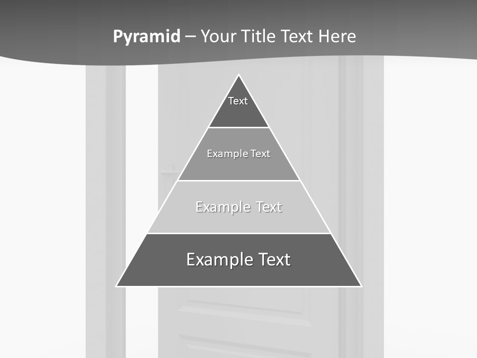 Way Entrance Open PowerPoint Template