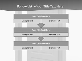 Way Entrance Open PowerPoint Template