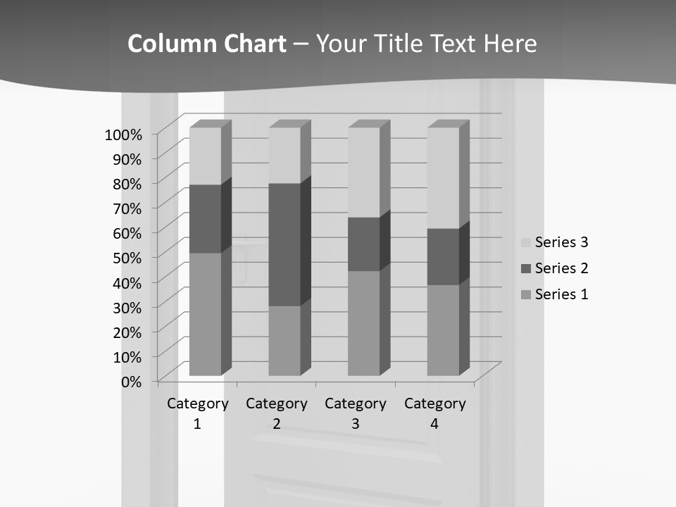Way Entrance Open PowerPoint Template