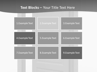 Way Entrance Open PowerPoint Template