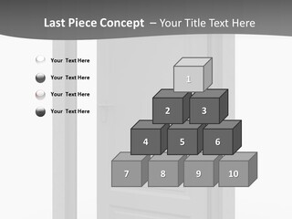 Way Entrance Open PowerPoint Template