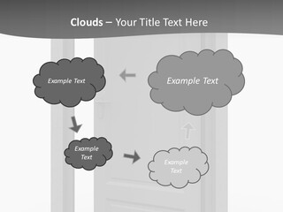 Way Entrance Open PowerPoint Template