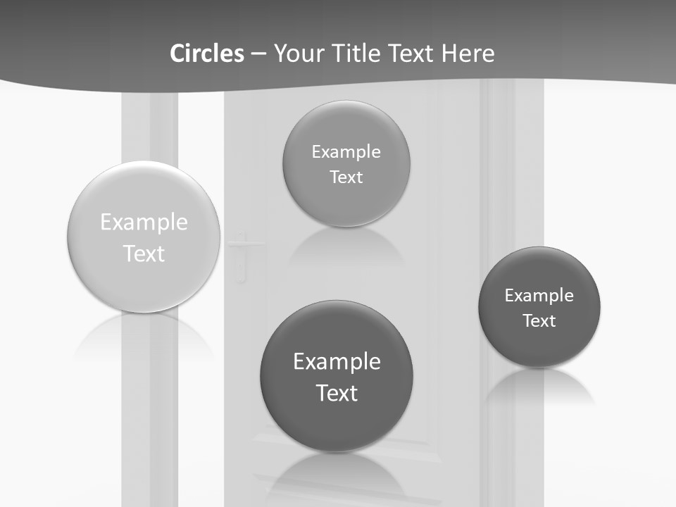 Way Entrance Open PowerPoint Template