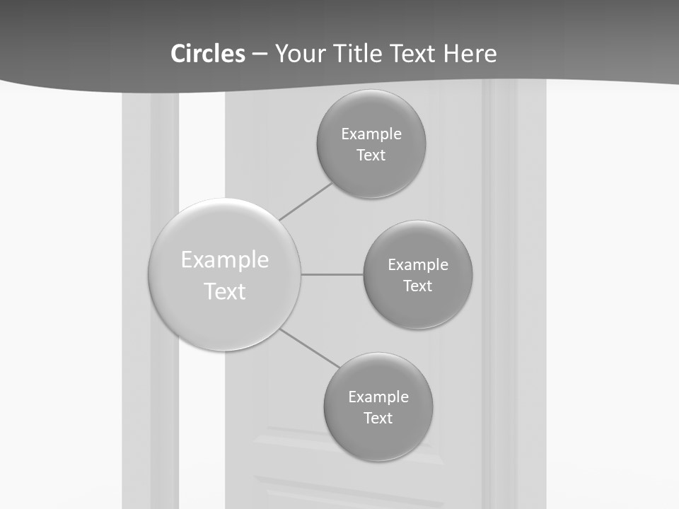 Way Entrance Open PowerPoint Template