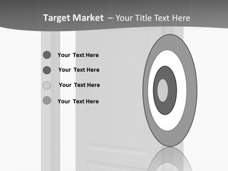 Way Entrance Open PowerPoint Template