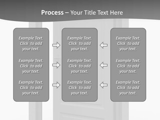 Way Entrance Open PowerPoint Template