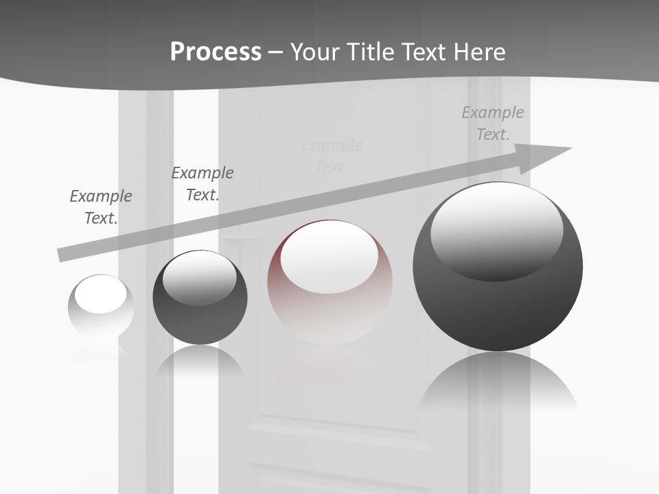 Way Entrance Open PowerPoint Template