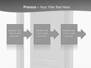 Way Entrance Open PowerPoint Template