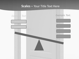 Way Entrance Open PowerPoint Template