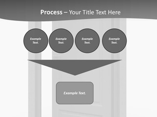 Way Entrance Open PowerPoint Template