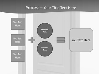 Way Entrance Open PowerPoint Template