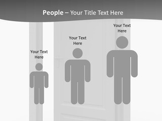 Way Entrance Open PowerPoint Template