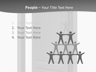 Way Entrance Open PowerPoint Template