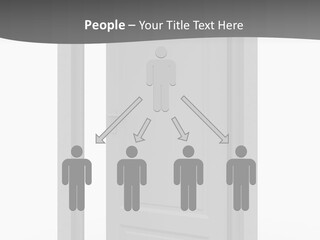Way Entrance Open PowerPoint Template