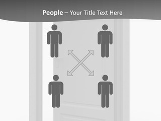 Way Entrance Open PowerPoint Template