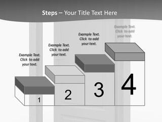 Way Entrance Open PowerPoint Template