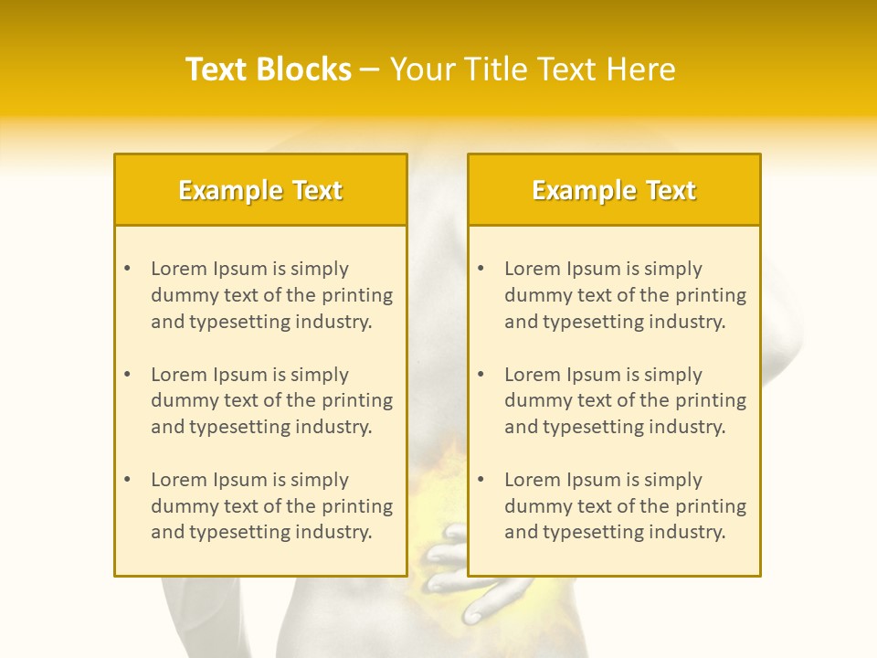 Burn Ill Sickness PowerPoint Template