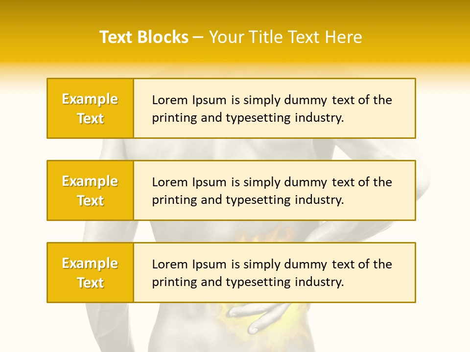 Burn Ill Sickness PowerPoint Template