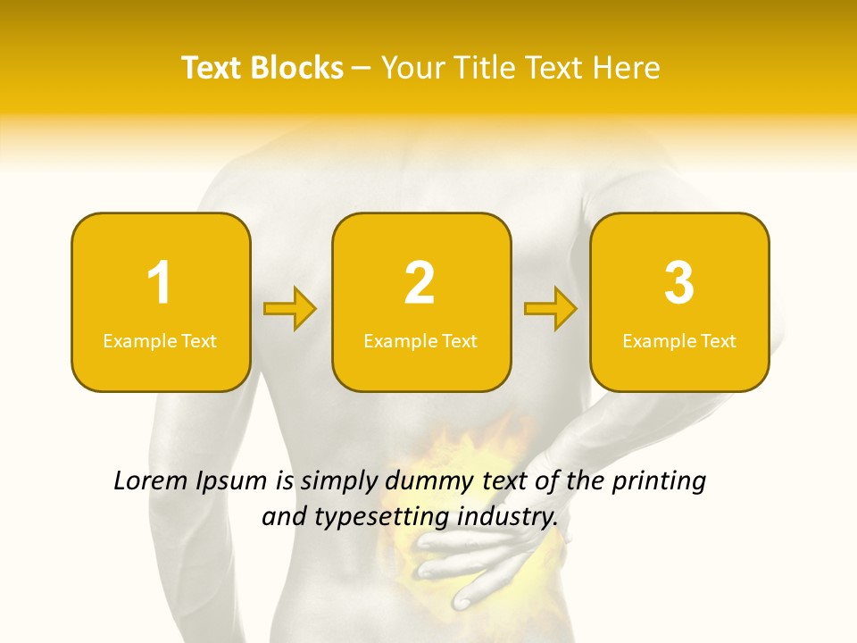 Burn Ill Sickness PowerPoint Template